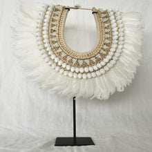 Load image into Gallery viewer, Shell & Feather Kailani Necklace