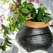 Load image into Gallery viewer, Large Bamboo Woven Basket SP

