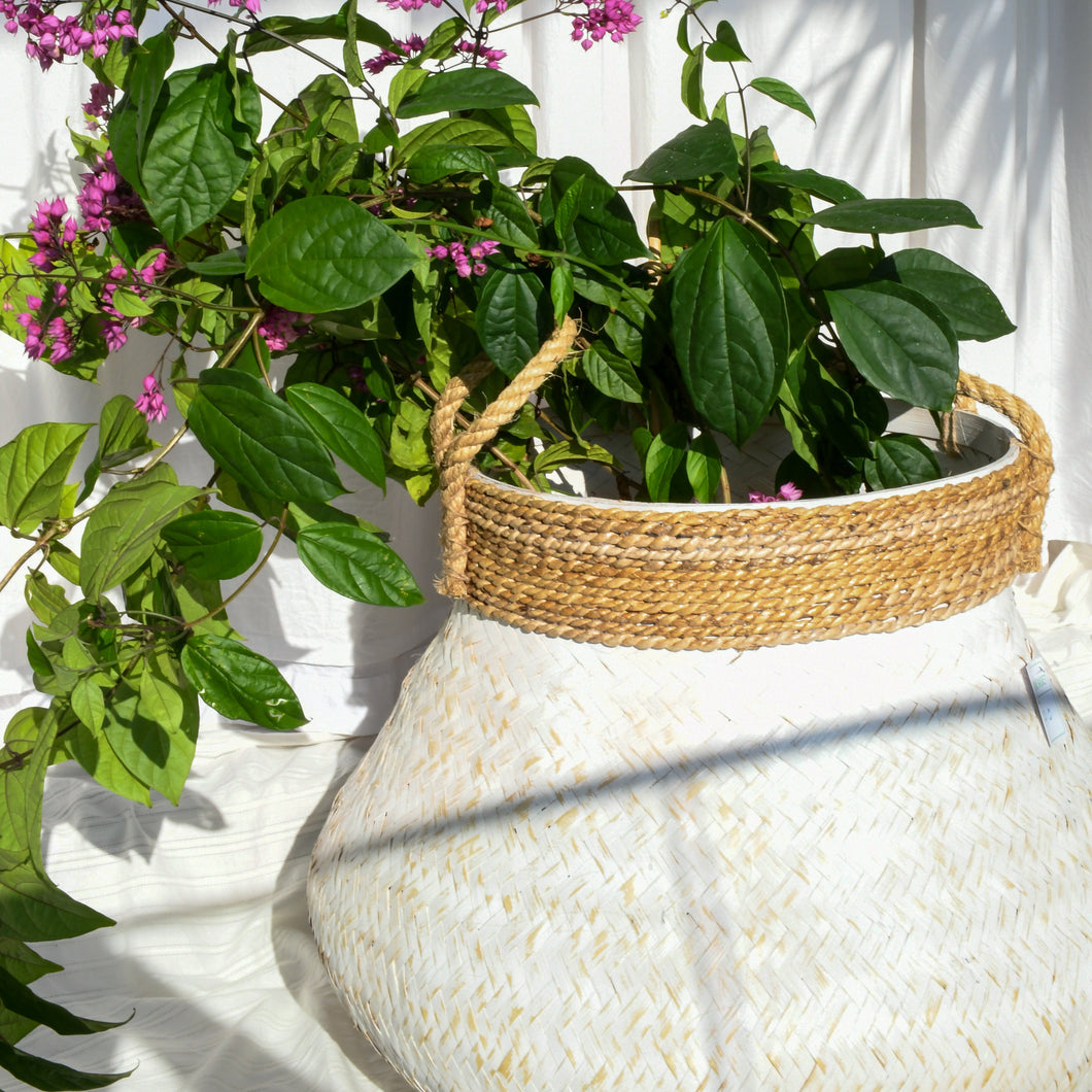 Large Bamboo Woven Basket SP