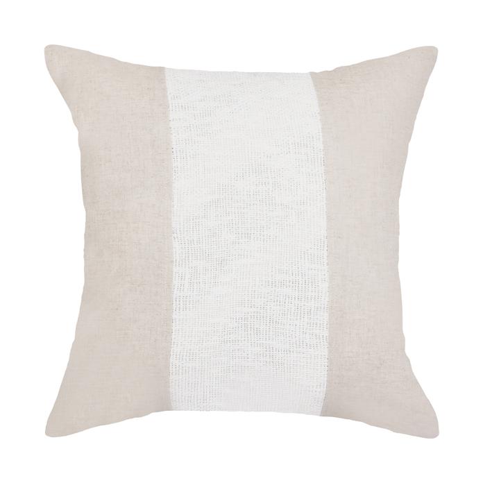 White Stripe Cushion